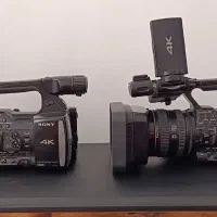 دو عدد دوربین فیلمبرداری حرفه ای سونی 4k|دوربین عکاسی و فیلم‌برداری|قوچان, |دیوار