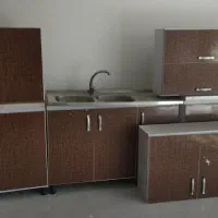 شش متر کابینت دست دوم سالم با سینک و شیر