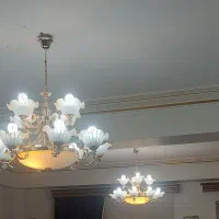 یک جفت لوسترخیلی تمیز