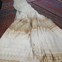 پرده کتون و گیپور تمیز ۱۸ متر و پرده ۱۵ متری  نونو|پرده، رانر، رومیزی|گناباد, |دیوار