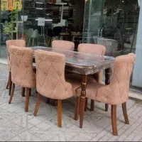 میز ناهارخوری 4نفره فابیو نهارخوری k130|میز و صندلی غذاخوری|کرمانشاه, |دیوار