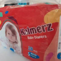 پوشک کالمیرز سایز ۵ جدید فقط ۵ بسته مونده|اسباب و اثاث بچه|کرج, خرمدشت|دیوار