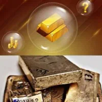 طلا آب شده 50گرم