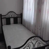 تخت فلزی تک نفره، بسیار محکم و مقاوم|تخت و سرویس خواب|گنبد کاووس, |دیوار