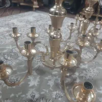 یک جفت لوستر قدیمی و دیوار کوب|لوستر و چراغ آویز|مینودشت, |دیوار