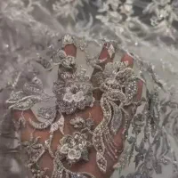 پارچه کارشده وارداتی گلبرجسته