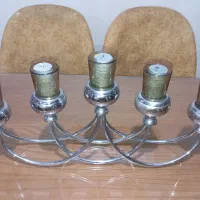 جا شمعدونی با شمع|صنایع دستی و سایر لوازم تزئینی|کیش, |دیوار