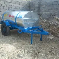 تانکر چرخدار ۲۱۰۰لیتری سفارشی محکم ضخیم نونو