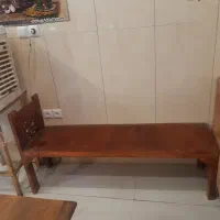 نیمکت چوبی