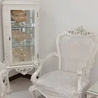 مبلمان کلاسیک ۷نفره با ویترین|مبلمان خانگی و میز عسلی|تهران, شیوا|دیوار