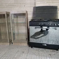 اجاق گاز 5شعله و ویترین