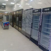 یخچال ایستاده مشکی طلایی|فروشگاه و مغازه|قم, نوقطار|دیوار