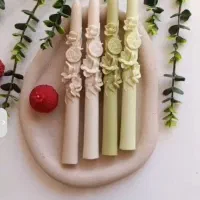 قالب سیلیکونی. شمع و باکس گل شمع