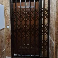 درب آکاردئونی ضدسرقت کار کرده