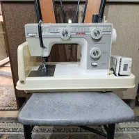چرخ خیاطی ژانومه مدل ۳۹۳ aژاپن اصلی دو عدد