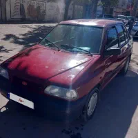 پراید مدل ۸۱ قرمز صدفی