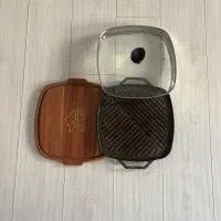 تابه چدنی و ظروف تایلندی و کریستال