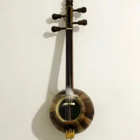 کمانچه پشت بسته|سازهای سنتی|خرم‌آباد, |دیوار