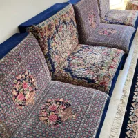 مبل قالی دستباف کرمان ۶ نفره