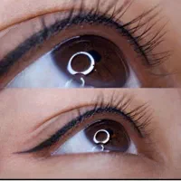 دکاپاژ ابرو برطرف کردن بدرنگی ابرو  خط چشم رژلب