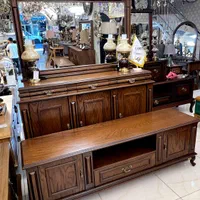 آینه کنسول میزتلوزیون|بوفه، ویترین، کنسول|کرج, حصارک بالا|دیوار