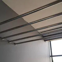 میله پرده استیل با کیفیت
