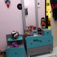 سرویس تخت و کمد و ویترین کودک تا ۱۰ سال