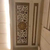 گچ کاری، سیمان رنگ کاری نقاشی در و پنجره و ساختمان