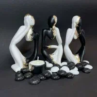 ست دکوری مجسمه متفکر|مجسمه، تندیس، ماکت|زاهدان, |دیوار