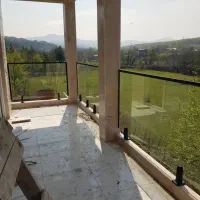 شیشه سکوریت جان پناه بالکن شیشه‌ای کابین دوش