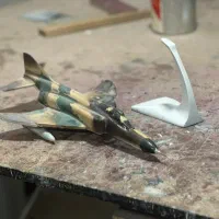 ماکت جنگنده اف ۵ و اف ۴