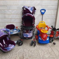 لوازم کودک همه صحیح و سالم در حد