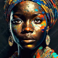 تابلو بوم چهره|تابلو، نقاشی، عکس|مشهد, توس (بلوار توس)|دیوار