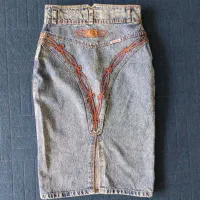 دامن  جین قد ۹۰ تا مچ پا شلوارک جین دامن کوتاه جین|لباس|شیراز, سیاه سنگ|دیوار