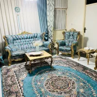 مبل سلطنتی چوب واقعی کاملا نو|مبلمان خانگی و میز عسلی|قرچک, باقرآباد|دیوار