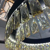 لوستر کریستالی اسپیرال 70 سانتی مدرن|لوستر و چراغ آویز|تهران, شهرک غرب|دیوار