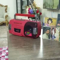 رادیو ظبط سانیو قدیمی سالم زیبا