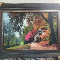 ۲ عدد تابلو فرش ماشینی|تابلو فرش|خرم‌آباد (تنکابن), |دیوار