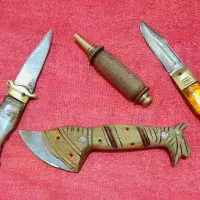 تعدادی چاقو + لبی قلیان کلکسیونی