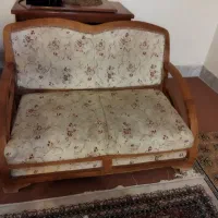 مبل قدیمی چوب اصل