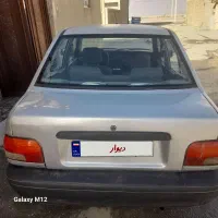 پراید ۸۶ دوگانه کارخانه شاسی جلو سالم