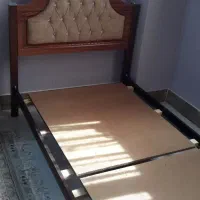 تخت خواب فلزی یک نفره،کاور مبل.|تشک تختخواب|قم, پردیسان|دیوار