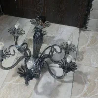 لوستر ۶ شاخه .فوق العاده تمیز.۲ ماه استفاده شده