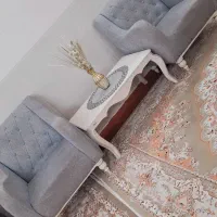 مبل راحتی طوسی