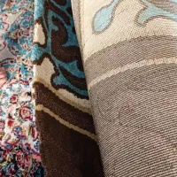 گلیم فرش ۹ متری خیلی شیک فقط یک هفته پهن شده