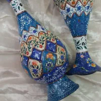 گلدان میناکاری|صنایع دستی و سایر لوازم تزئینی|خمین, |دیوار