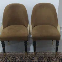 دو عدد صندلی غذاخوری