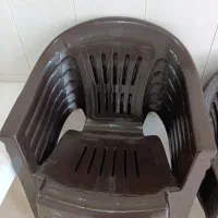 شش عدد صندلی پلاستیکی مارک ناصری