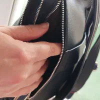 کوله چرم سرمه ای|کیف، کفش، کمربند|کیش, |دیوار