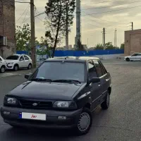 پراید ۸۷ بی رنگ شاسی سالم کم کار